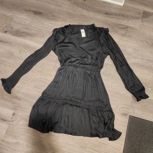Black long sleeves dress -Gap-Size : Small